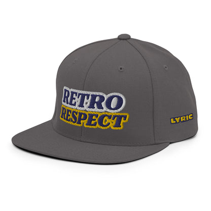 Retro Respect Snapback Hat - lyricxart