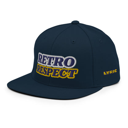 Retro Respect Snapback Hat - lyricxart