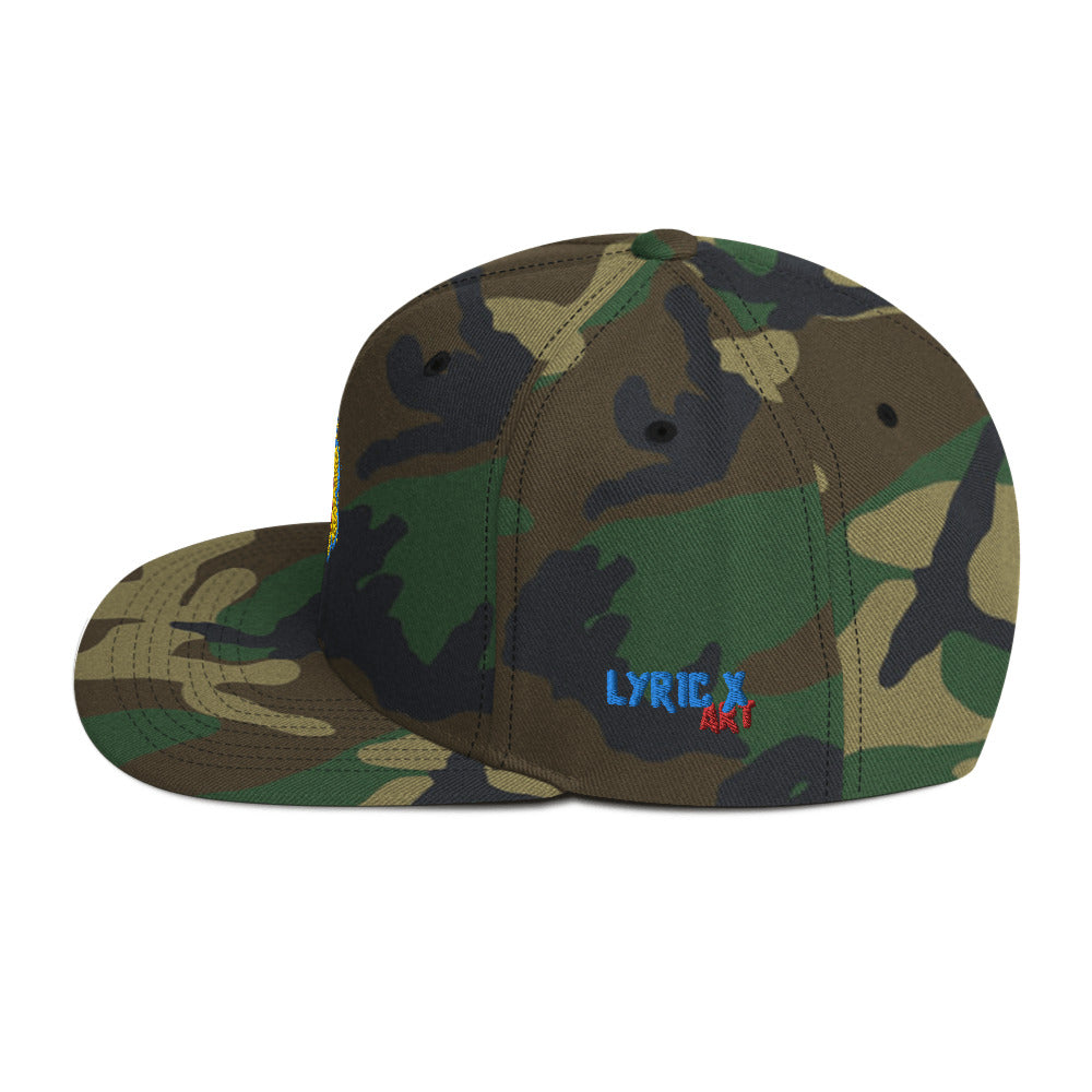 Yo Snapback Hat - lyricxart