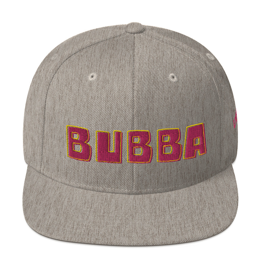 Bubba Snapback Hat Heather Grey