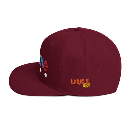 Empathy Snapback Hat - lyricxart