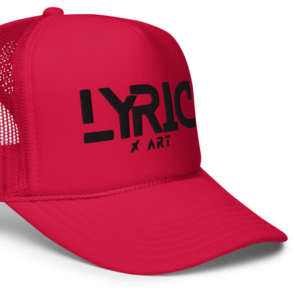 Lyric X Art Foam trucker hat - lyricxart