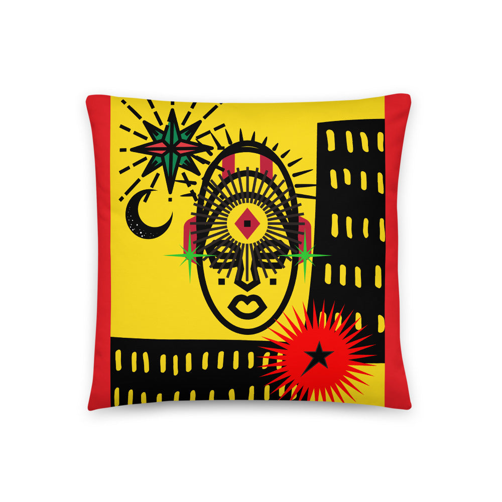 Pillow African Art Work - lyricxart