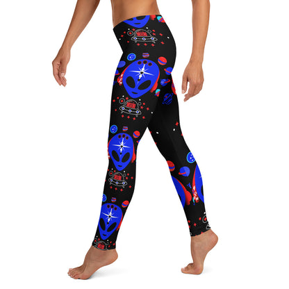 Leggings Alien - lyricxart