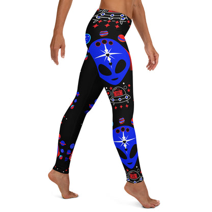 Leggings Alien - lyricxart