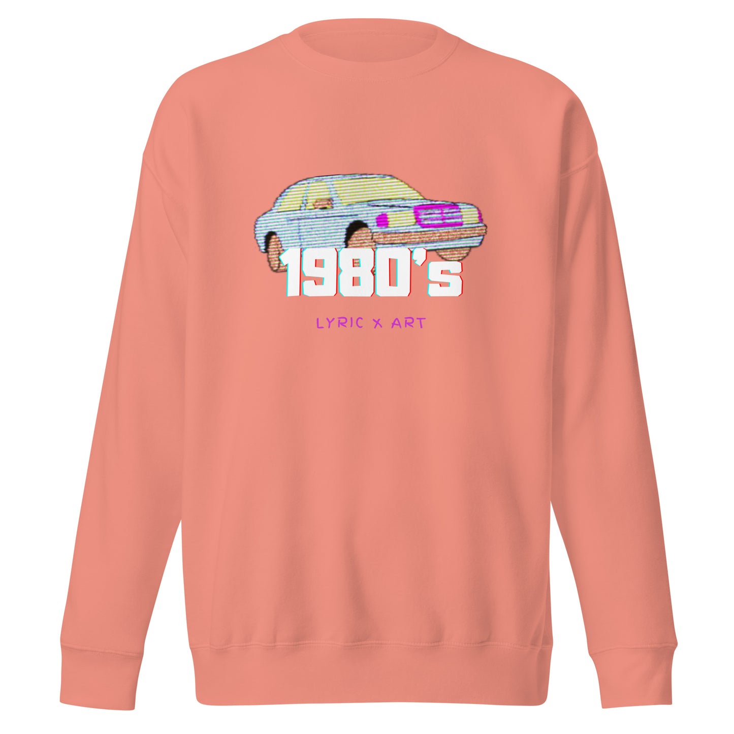 1980's Coupe Premium Sweatshirt - lyricxart