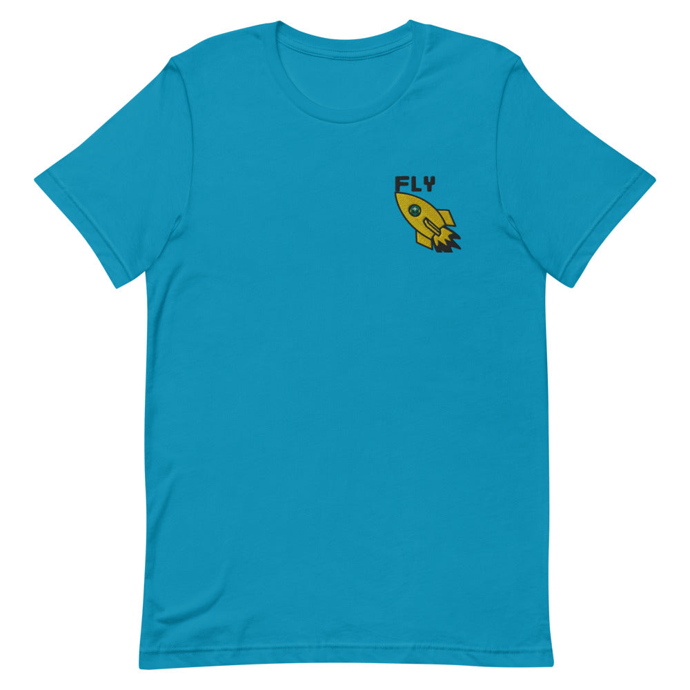 Fly Rocket T-Shirt - lyricxart