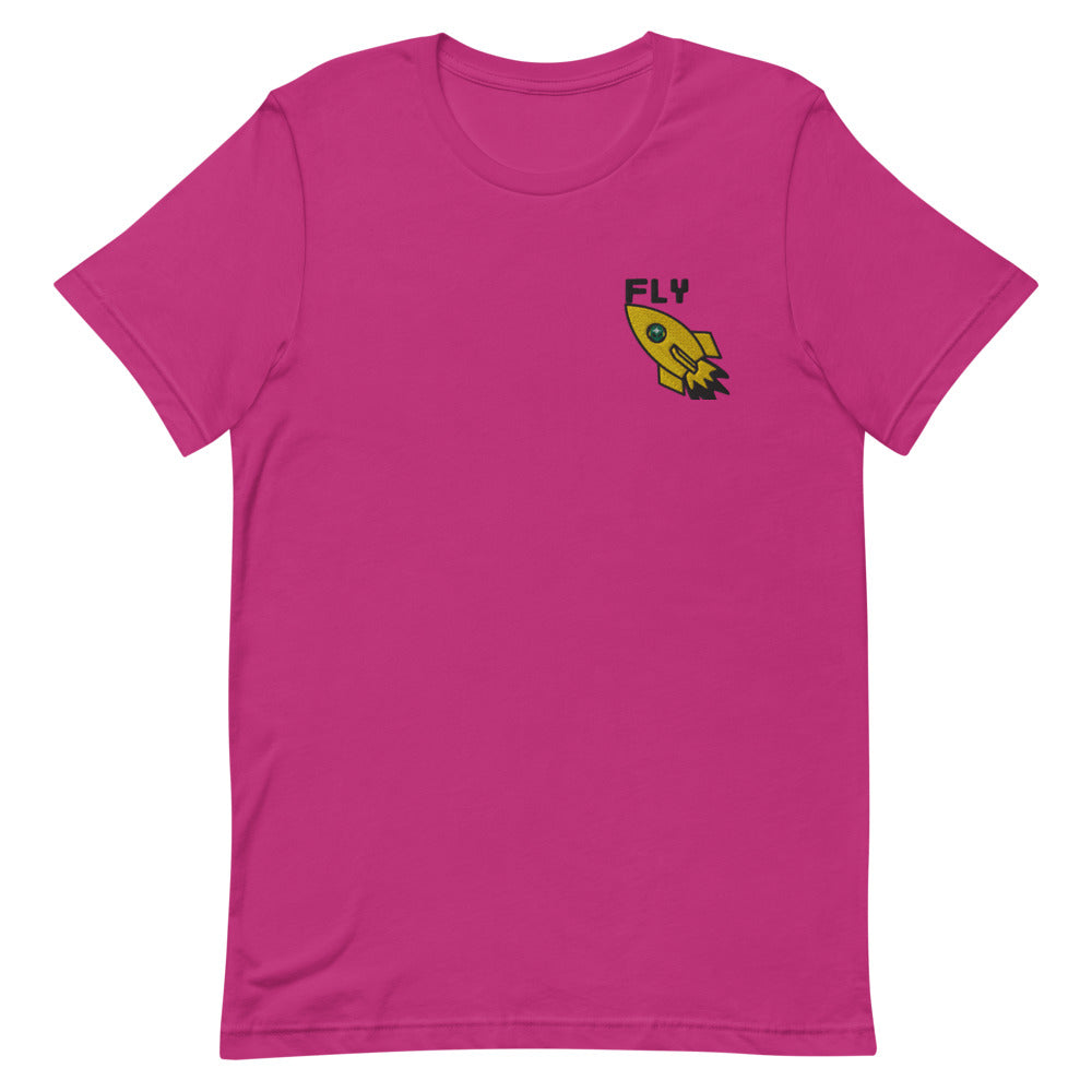 Fly Rocket T-Shirt - lyricxart