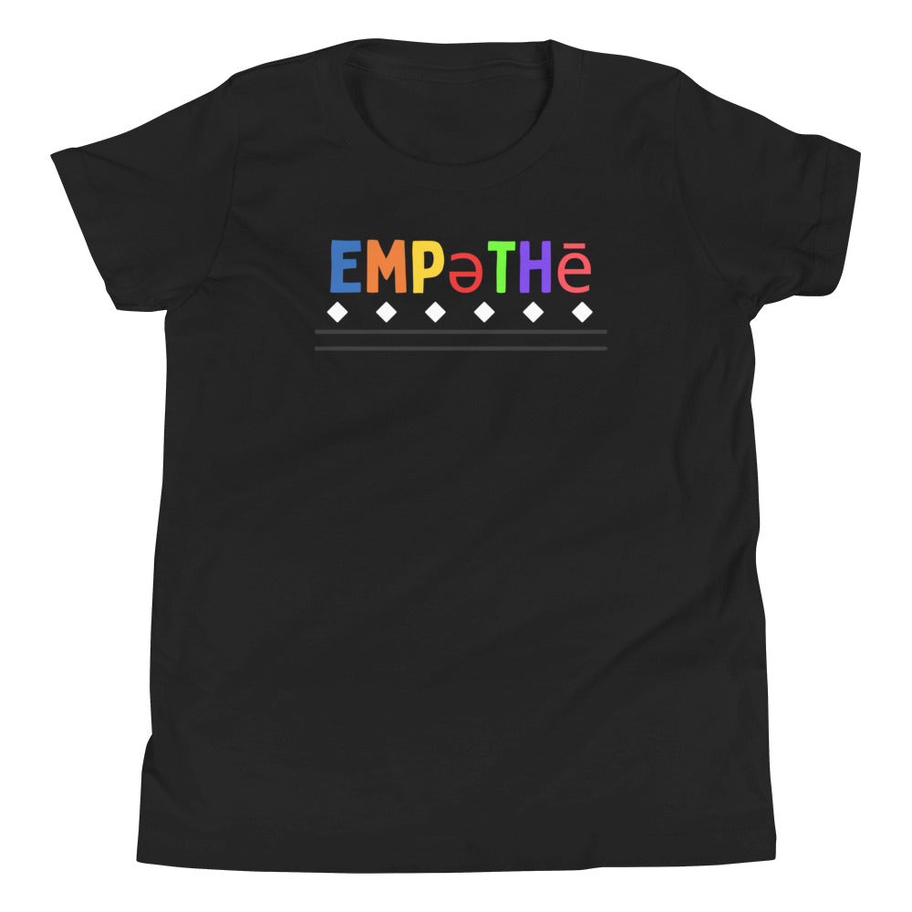 Empathy Youth Short Sleeve T-Shirt Black