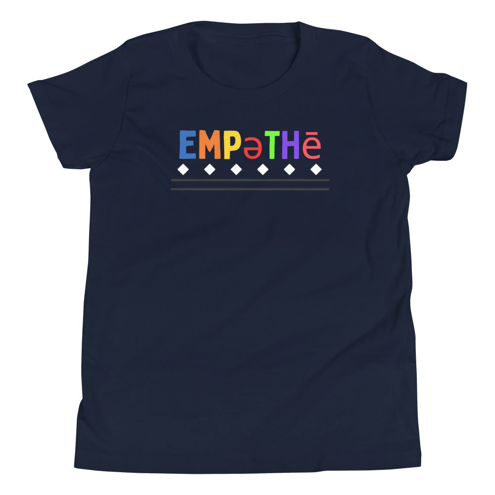 Empathy Youth Short Sleeve T-Shirt Navy